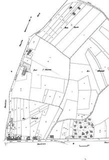 Cadastre : 1979 B (1ère feuille). © Région Bourgogne-Franche-Comté, Inventaire du patrimoine