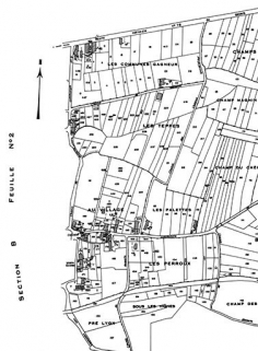 Cadastre : 1979 C (feuille n°1). © Région Bourgogne-Franche-Comté, Inventaire du patrimoine
