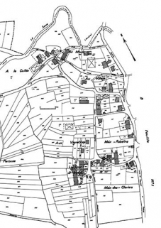 Cadastre : 1980 A (2e feuille). © Région Bourgogne-Franche-Comté, Inventaire du patrimoine
