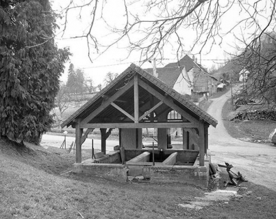 Face postérieure. © Région Bourgogne-Franche-Comté, Inventaire du patrimoine