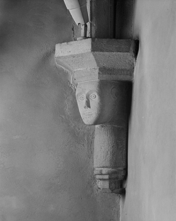 Sixième chapelle gauche, culot de l'angle sud-est. © Région Bourgogne-Franche-Comté, Inventaire du patrimoine