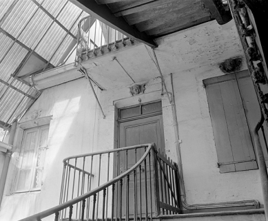 2e étage, élévation sur l'escalier. © Région Bourgogne-Franche-Comté, Inventaire du patrimoine