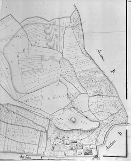 Plan de la partie septentrionale de la Neuve Ville, 1812. © Région Bourgogne-Franche-Comté, Inventaire du patrimoine Plan de la partie septentrionale de la Neuve Ville, 1812. © Région Bourgogne-Franche-Comté, Inventaire du patrimoine