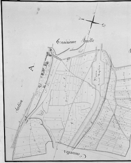 Plan de partie méridionale de la Neuve Ville, 1812. © Région Bourgogne-Franche-Comté, Inventaire du patrimoine Plan de partie méridionale de la Neuve Ville, 1812. © Région Bourgogne-Franche-Comté, Inventaire du patrimoine
