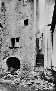 Maison rue du Château. Façade donnant sur la Schliffe, 1er tiers 20e siècle. © Région Bourgogne-Franche-Comté, Inventaire du patrimoine