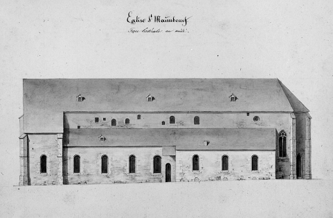 Face latérale au midi, 19e siècle. © Région Bourgogne-Franche-Comté, Inventaire du patrimoine Face latérale au midi, 19e siècle. © Région Bourgogne-Franche-Comté, Inventaire du patrimoine