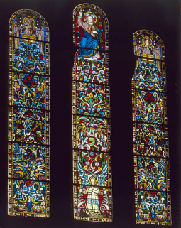 Baie 8 : Sacré Coeur de Jésus. © Région Bourgogne-Franche-Comté, Inventaire du patrimoine