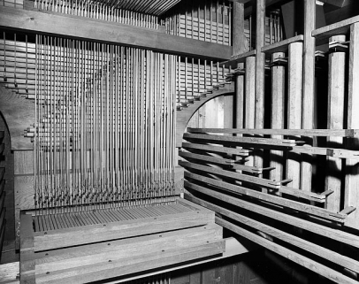 Mécanique vue de trois quarts gauche. © Région Bourgogne-Franche-Comté, Inventaire du patrimoine