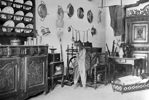 Intérieur montbéliardais, 1er tiers 20e siècle. © Région Bourgogne-Franche-Comté, Inventaire du patrimoine