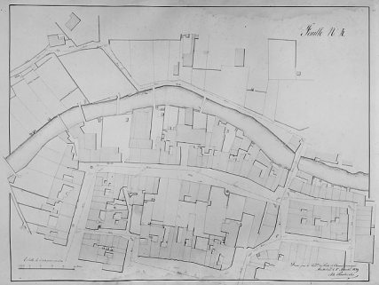 Plan parcellaire de 1859, feuille 4. © Région Bourgogne-Franche-Comté, Inventaire du patrimoine Plan parcellaire de 1859, feuille 4. © Région Bourgogne-Franche-Comté, Inventaire du patrimoine