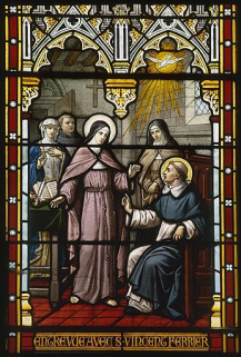 Baie 4 : détail en bas et à droite. © Région Bourgogne-Franche-Comté, Inventaire du patrimoine