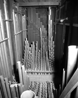 Détail des tuyaux. © Région Bourgogne-Franche-Comté, Inventaire du patrimoine