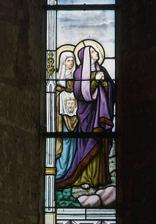 Détail : Vierge. © Région Bourgogne-Franche-Comté, Inventaire du patrimoine