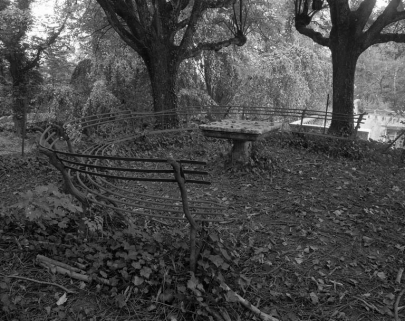 Vue rapprochée du belvédère. © Région Bourgogne-Franche-Comté, Inventaire du patrimoine