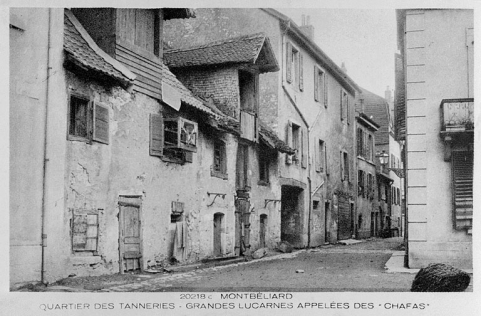 Ancienne tannerie 10, quai des Tanneurs, 1er tiers 20e siècle. © Région Bourgogne-Franche-Comté, Inventaire du patrimoine