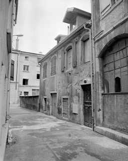 Façade sur la rue des Tanneries. © Région Bourgogne-Franche-Comté, Inventaire du patrimoine