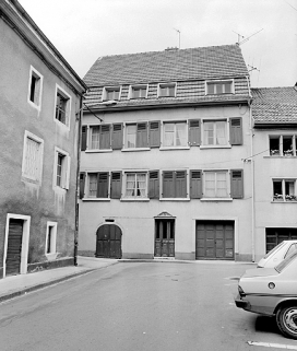 Maison 34, rue des Halles. Deuxième moitié 17e siècle. © Région Bourgogne-Franche-Comté, Inventaire du patrimoine