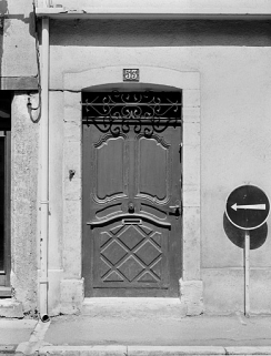 Maison 53, rue de Belfort. Porte. 18e siècle. © Région Bourgogne-Franche-Comté, Inventaire du patrimoine