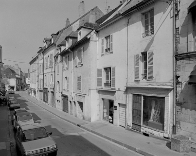 La rue Saint-Désiré. © Région Bourgogne-Franche-Comté, Inventaire du patrimoine