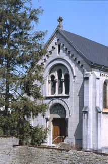 Façade antérieure de la chapelle. © Région Bourgogne-Franche-Comté, Inventaire du patrimoine