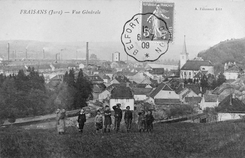 Fraisans (Jura) - Vue générale. © Région Bourgogne-Franche-Comté, Inventaire du patrimoine Fraisans (Jura) - Vue générale. © Région Bourgogne-Franche-Comté, Inventaire du patrimoine