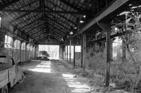 Forge Neuve. Atelier de construction : intérieur (vaisseau sud-ouest). © Région Bourgogne-Franche-Comté, Inventaire du patrimoine Forge Neuve. Atelier de construction : intérieur (vaisseau sud-ouest). © Région Bourgogne-Franche-Comté, Inventaire du patrimoine