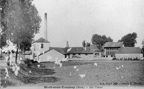 Mont-sous-Vaudrey (Jura) - Les Usines. © Région Bourgogne-Franche-Comté, Inventaire du patrimoine