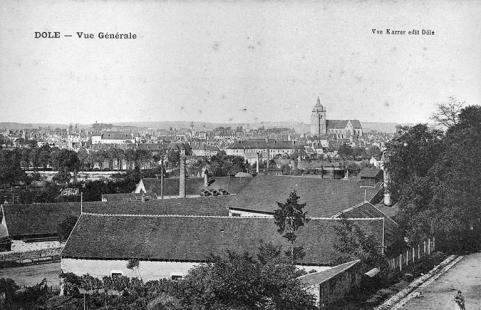 Dole - Vue Générale [l'usine vue de la rue Julien Feuvrier, à l'est]. © Région Bourgogne-Franche-Comté, Inventaire du patrimoine