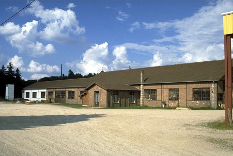 Façade antérieure de l'atelier de fabrication (K). © Région Bourgogne-Franche-Comté, Inventaire du patrimoine