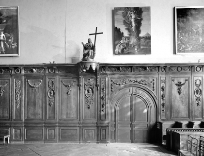 Côté nord : porte. © Région Bourgogne-Franche-Comté, Inventaire du patrimoine