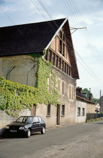 Façade antérieure de l'atelier de fabrication (J). © Région Bourgogne-Franche-Comté, Inventaire du patrimoine