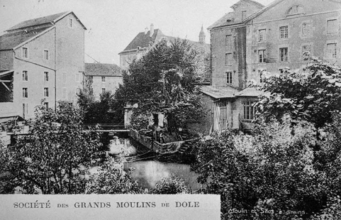 Société des Grands Moulins de Dole. Moulin et Silos à grains. © Région Bourgogne-Franche-Comté, Inventaire du patrimoine