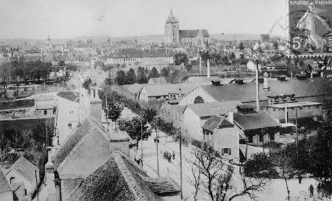 Dole. - Vue générale. © Région Bourgogne-Franche-Comté, Inventaire du patrimoine