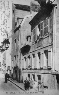 Dôle. - Maison natale de Pasteur. © Région Bourgogne-Franche-Comté, Inventaire du patrimoine Dôle. - Maison natale de Pasteur. © Région Bourgogne-Franche-Comté, Inventaire du patrimoine