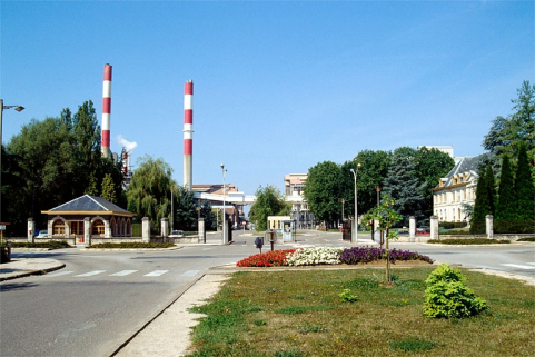 Entrée principale de l'usine. © Région Bourgogne-Franche-Comté, Inventaire du patrimoine Entrée principale de l'usine. © Région Bourgogne-Franche-Comté, Inventaire du patrimoine