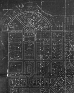 Disposition générale des habitations [détail : partie supérieure gauche]. © Région Bourgogne-Franche-Comté, Inventaire du patrimoine