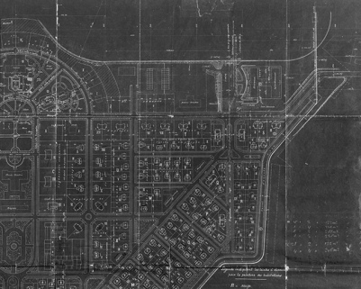 Disposition générale des habitations [détail : partie inférieure droite]. © Région Bourgogne-Franche-Comté, Inventaire du patrimoine