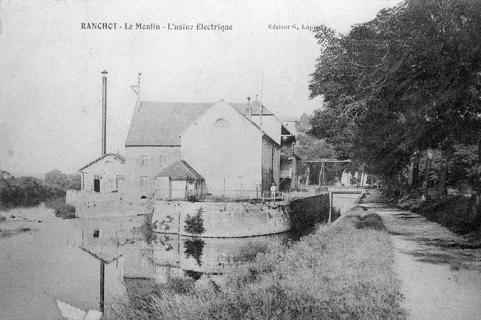 Ranchot. Le Moulin. L'usine électrique. © Région Bourgogne-Franche-Comté, Inventaire du patrimoine
