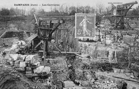 Damparis (Jura). Les Carrières. © Région Bourgogne-Franche-Comté, Inventaire du patrimoine