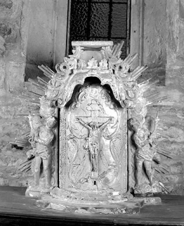 Le dais d'exposition, fermé. © Région Bourgogne-Franche-Comté, Inventaire du patrimoine