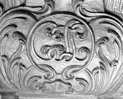 Détail du culot. © Région Bourgogne-Franche-Comté, Inventaire du patrimoine