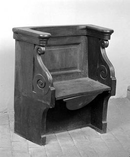 Vue d'une des stalles. © Région Bourgogne-Franche-Comté, Inventaire du patrimoine