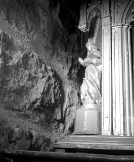 La statuette de saint Jean. © Région Bourgogne-Franche-Comté, Inventaire du patrimoine La statuette de saint Jean. © Région Bourgogne-Franche-Comté, Inventaire du patrimoine