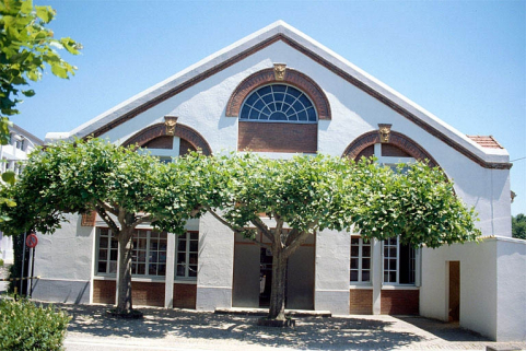 Façade antérieure des bureaux, vue de face. © Région Bourgogne-Franche-Comté, Inventaire du patrimoine