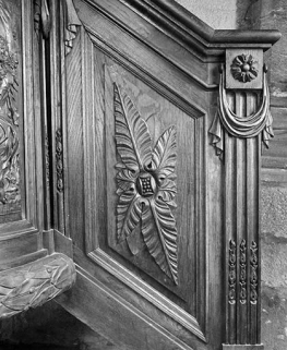 Le panneau de la rampe. © Région Bourgogne-Franche-Comté, Inventaire du patrimoine