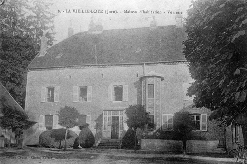 La Vieille-Loye (Jura). - Maison d'habitation - Verrerie. © Région Bourgogne-Franche-Comté, Inventaire du patrimoine La Vieille-Loye (Jura). - Maison d'habitation - Verrerie. © Région Bourgogne-Franche-Comté, Inventaire du patrimoine