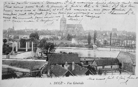 Dole - Vue Générale. © Région Bourgogne-Franche-Comté, Inventaire du patrimoine