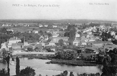 Dole - La Bedugue, Vue prise du Clocher. © Région Bourgogne-Franche-Comté, Inventaire du patrimoine