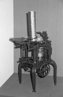 Machine à étiqueter (années trente). © Région Bourgogne-Franche-Comté, Inventaire du patrimoine