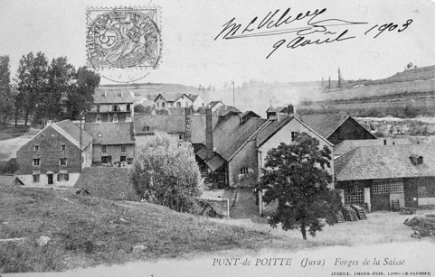 Pont-de-Poitte (Jura) - Forges de la Saisse. © Région Bourgogne-Franche-Comté, Inventaire du patrimoine